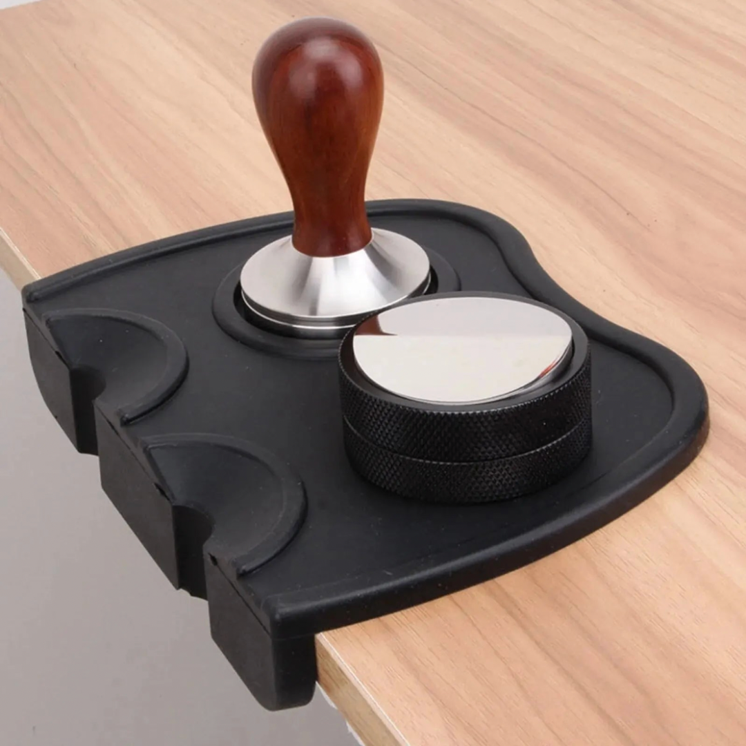 Espresso Tamper Mat & Tamping Station