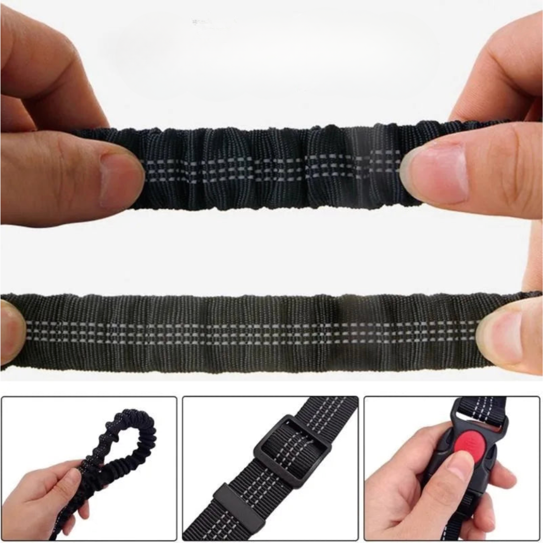 Hands-Free Dog Leash with Waist Belt