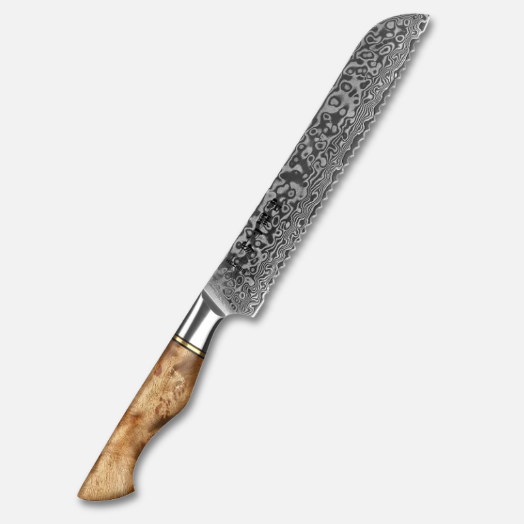 HEZHEN Master Damascus Knife Set