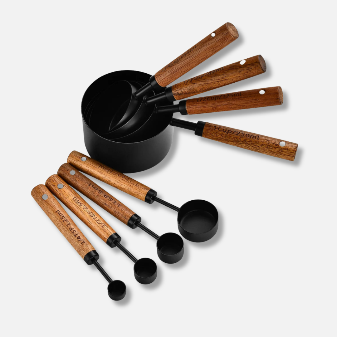 Measuring Cups & Spoons Set (8pcs)