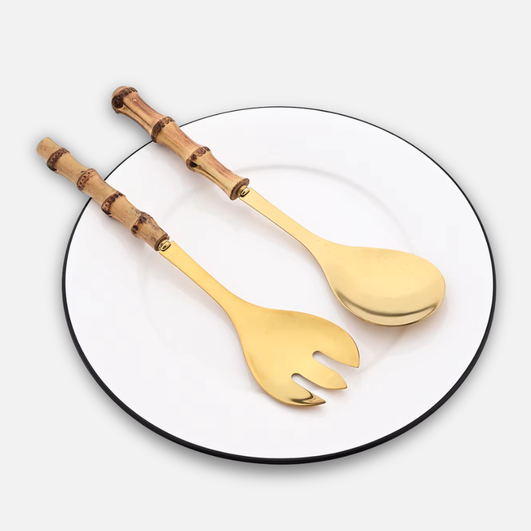 Bamboo Tableware (2pcs)