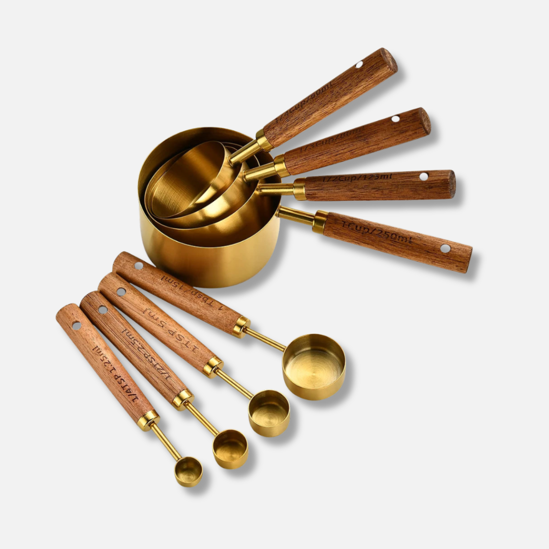 Measuring Cups & Spoons Set (8pcs)
