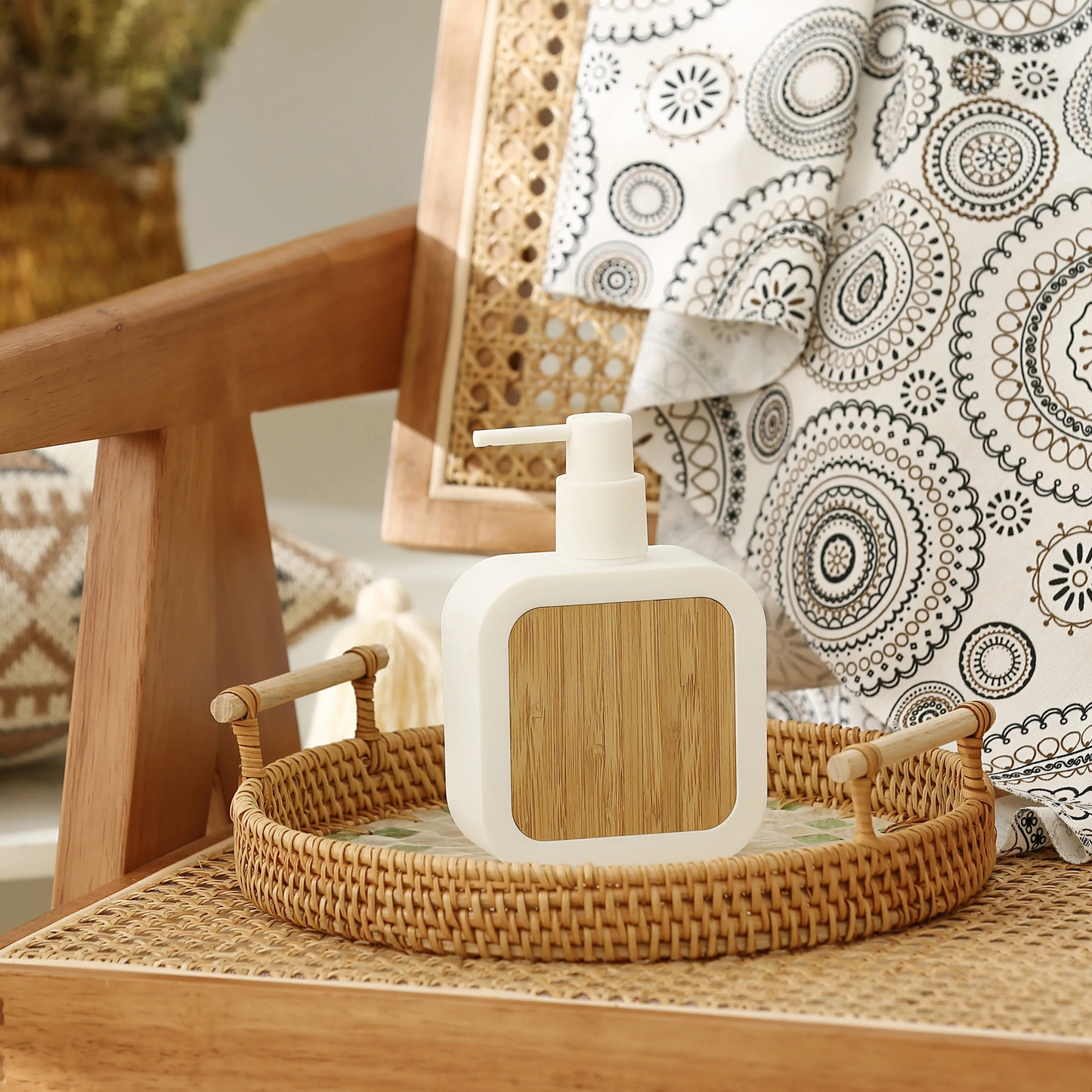 Bamboo Soap Dispenser