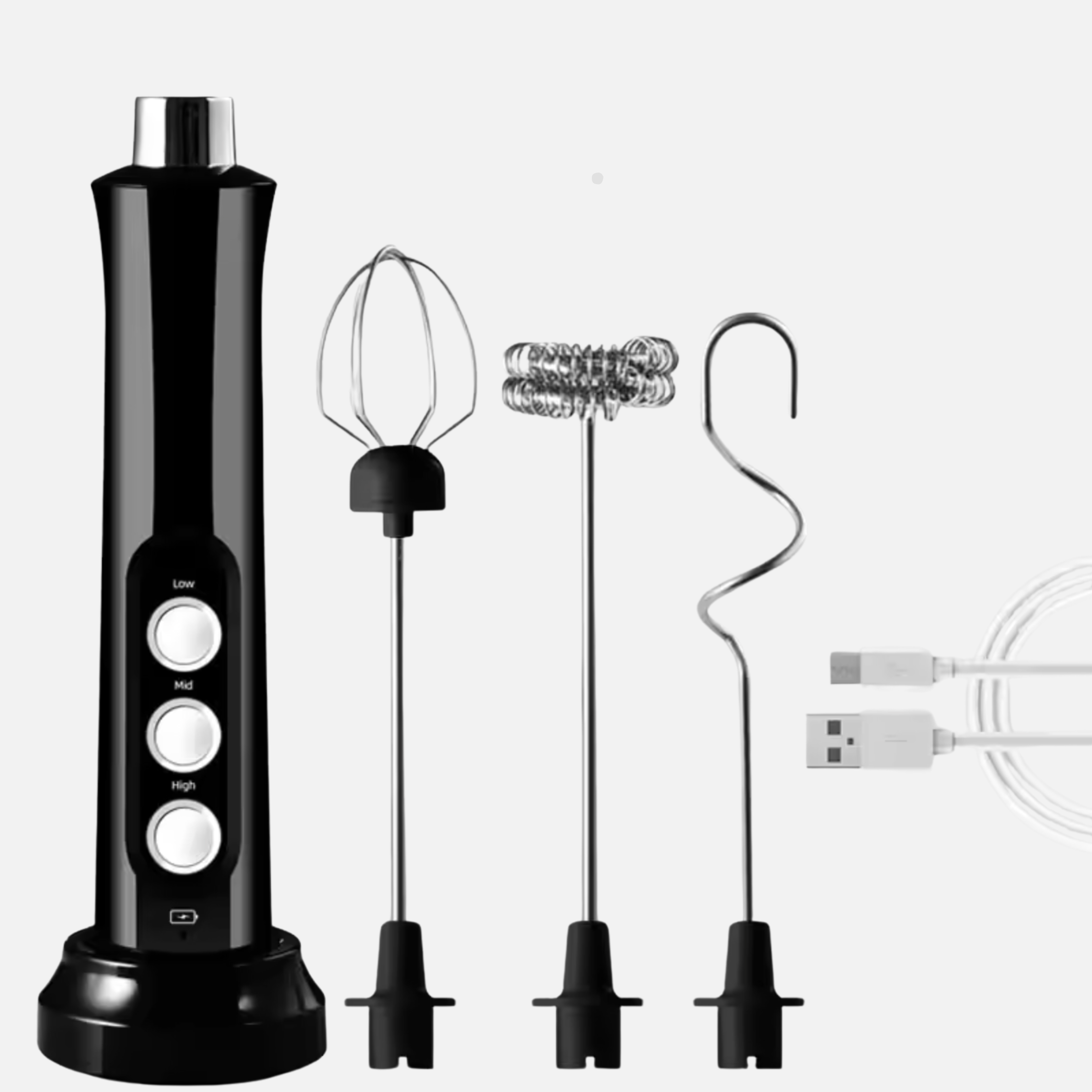 Milk Frother Electric 3-in-1