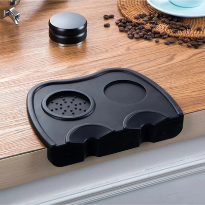 Espresso Tamper Mat & Tamping Station