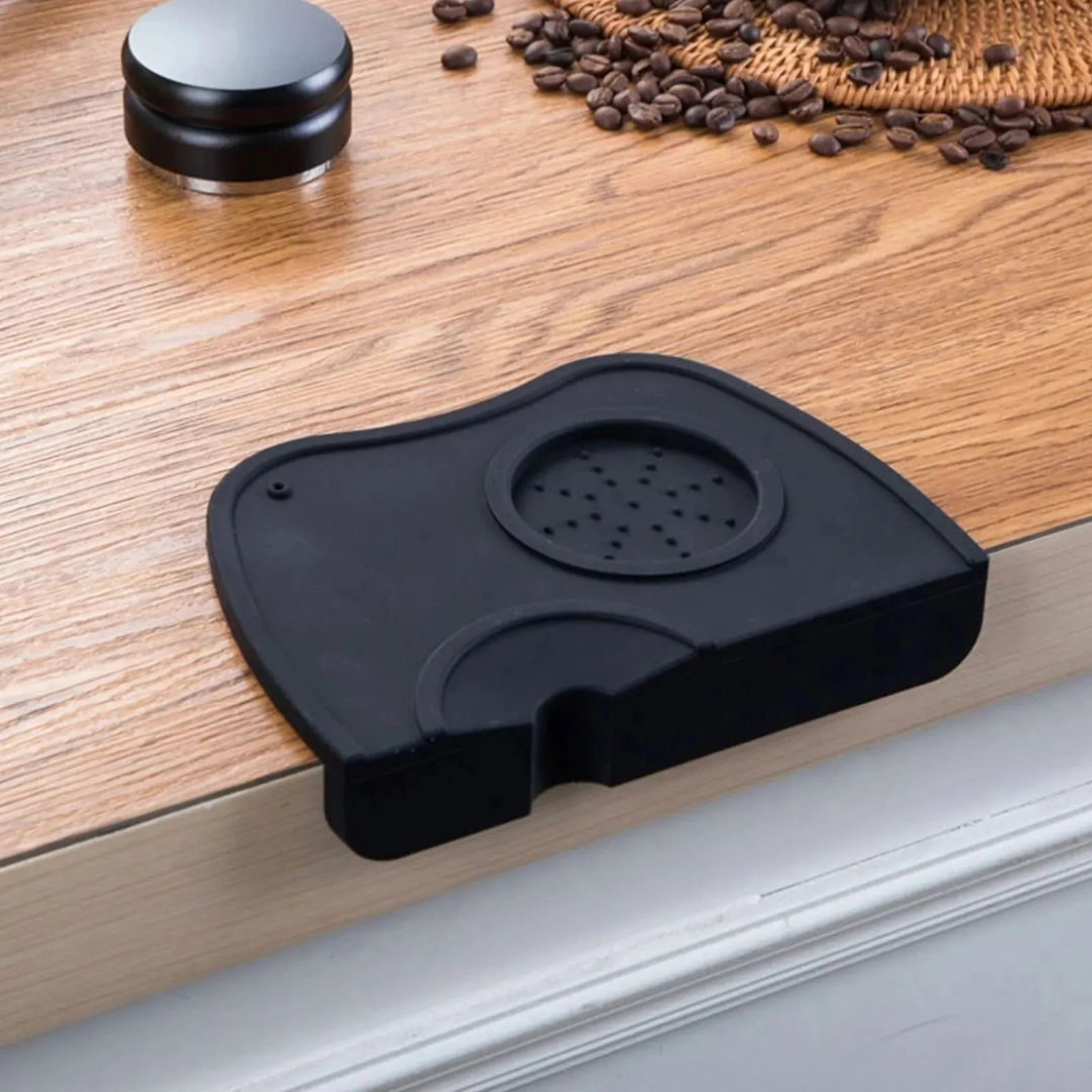Espresso Tamper Mat & Tamping Station