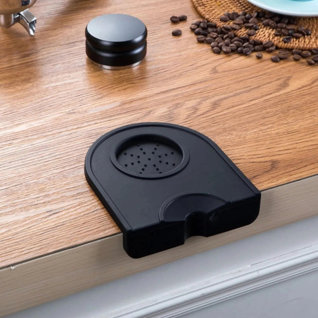 Espresso Tamper Mat & Tamping Station