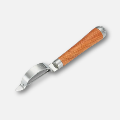 Premium Stainless Steel & Hardwood Peeler