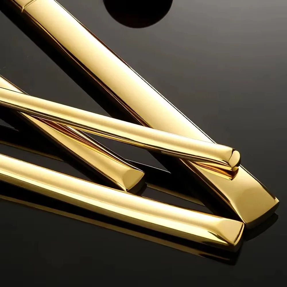 Golden Cutlery Set Stainless Steel