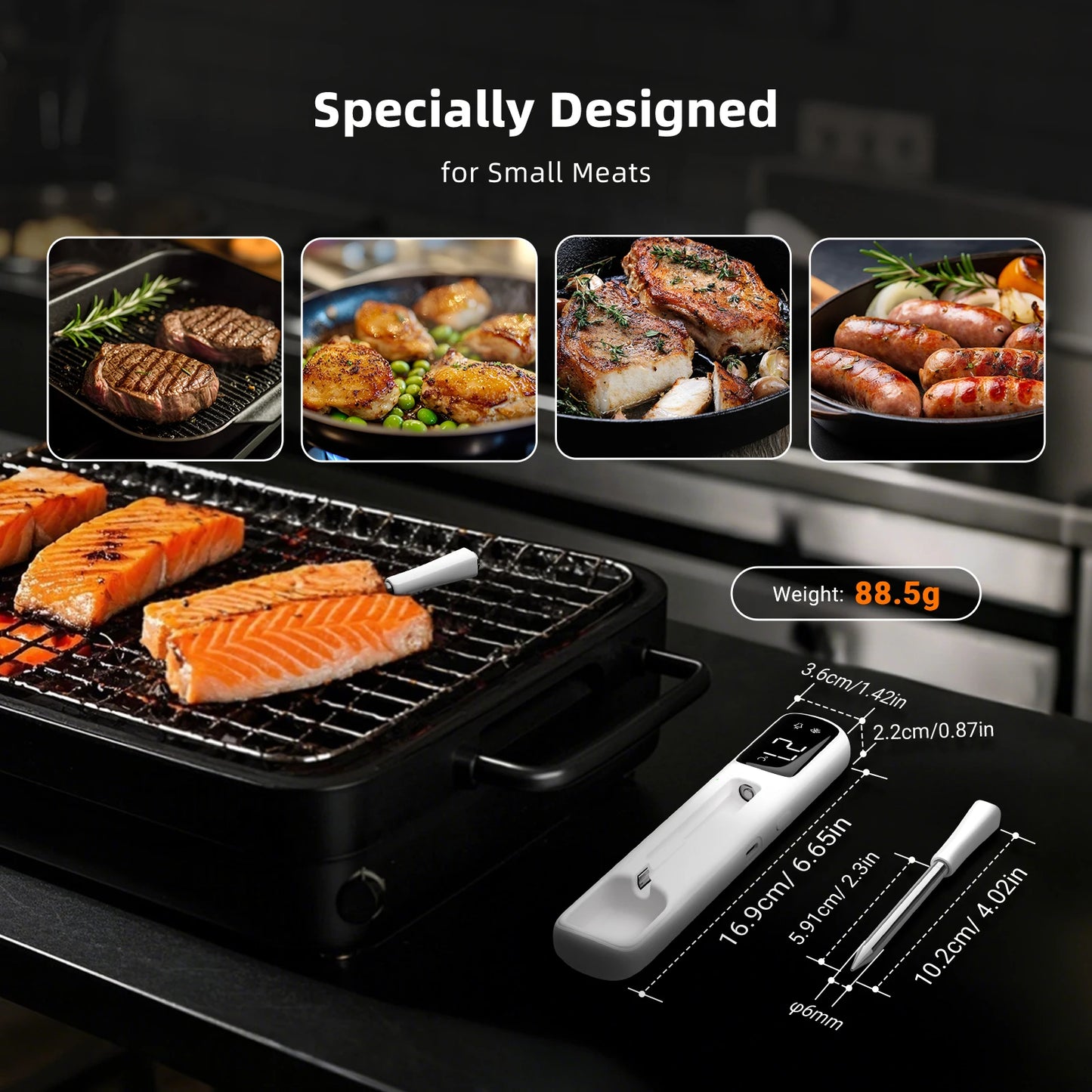 INKBIRD Mini Wireless Meat Thermometer