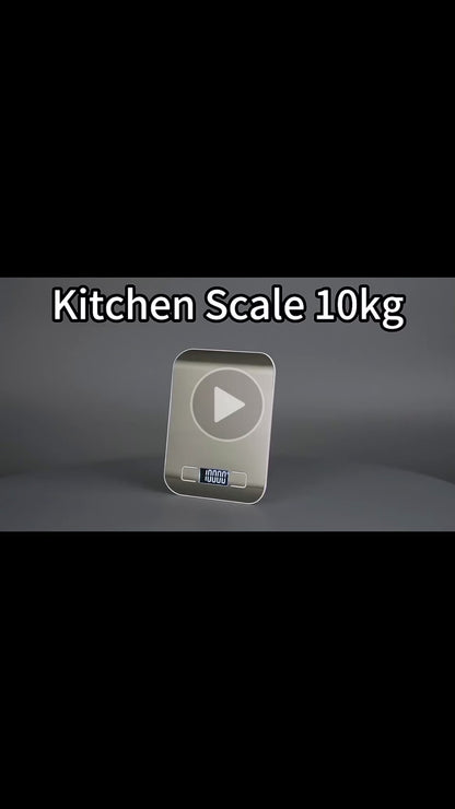 Digital Kitchen Scale with LED Display